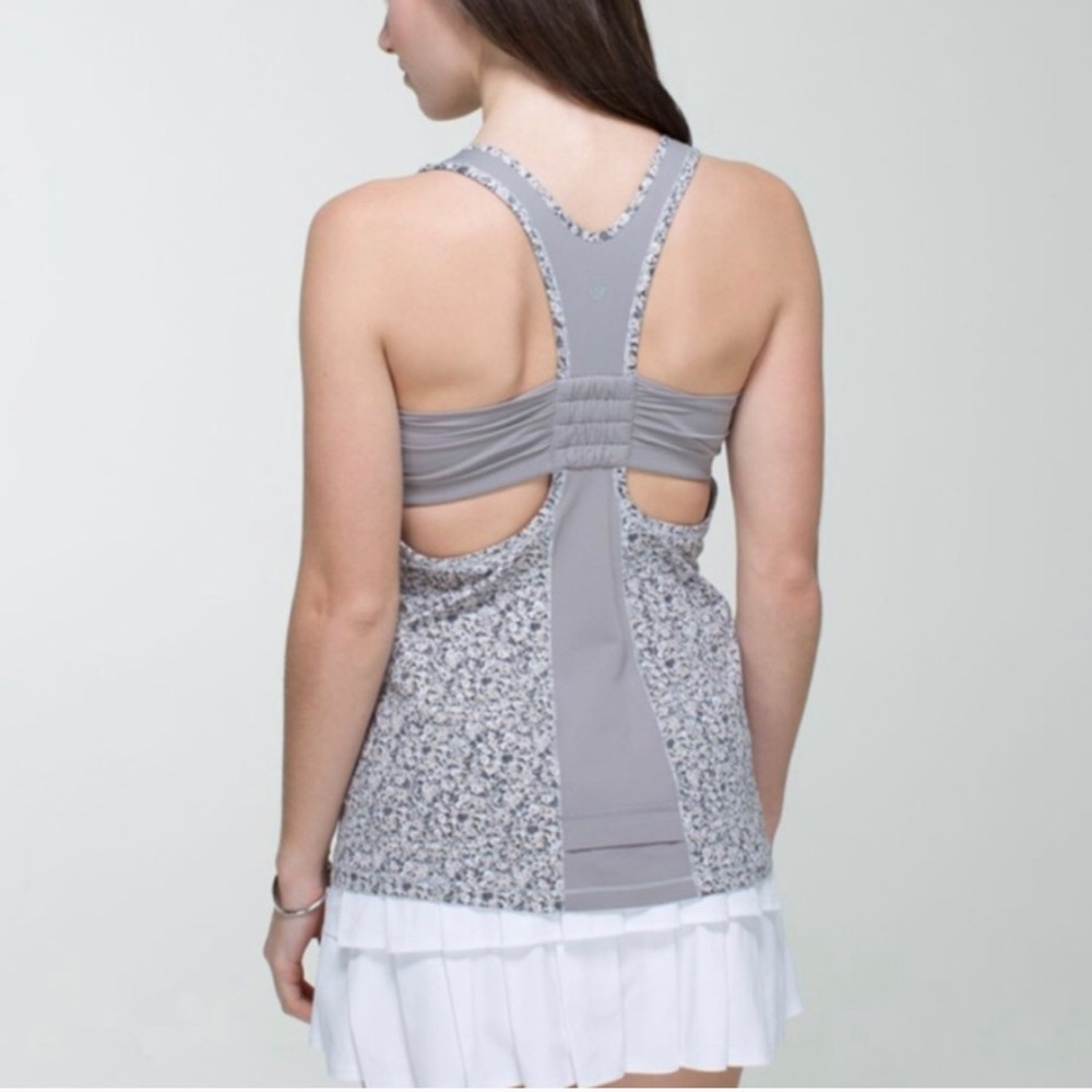 Lululemon Tank Pattern Grey